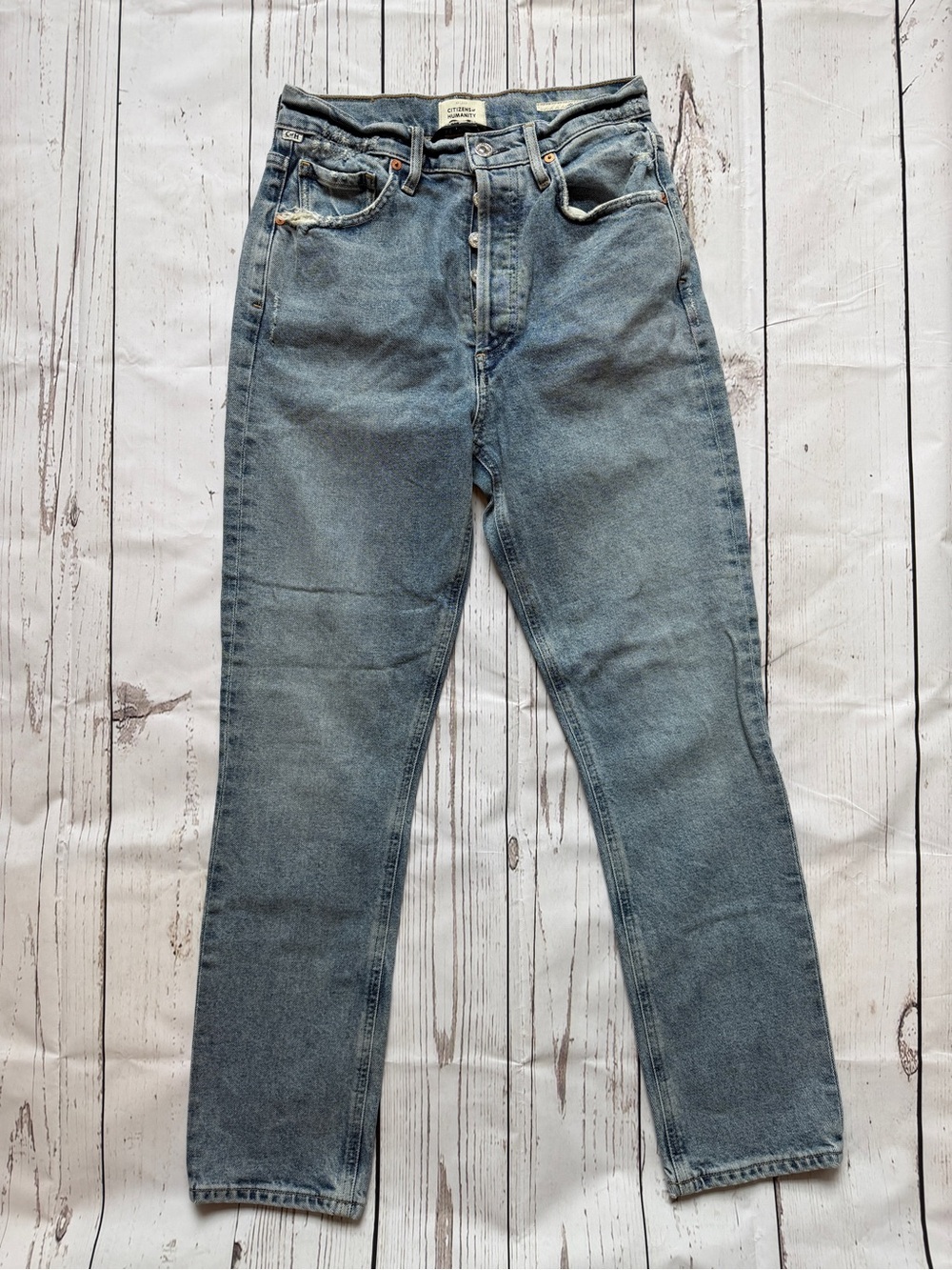 Citizens of Humanity Jolene Blue Jeans Women Size 25